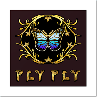 fly fly Posters and Art